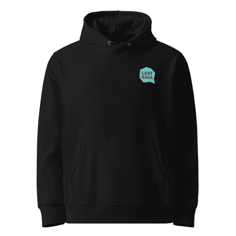 Logo Unisex essential organic hoodie