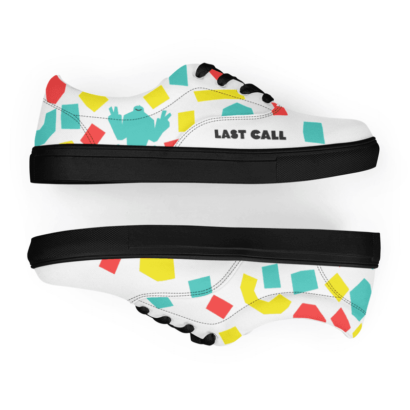 Last Call 2025 Men’s lace-up canvas shoes